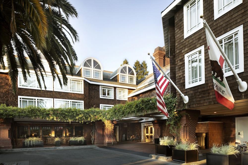 The Stanford Park Hotel Menlo Park Exteriér fotografie