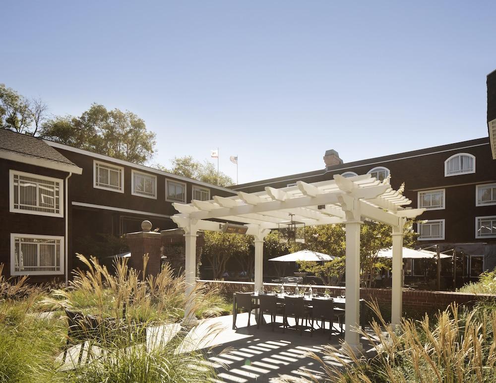 The Stanford Park Hotel Menlo Park Exteriér fotografie