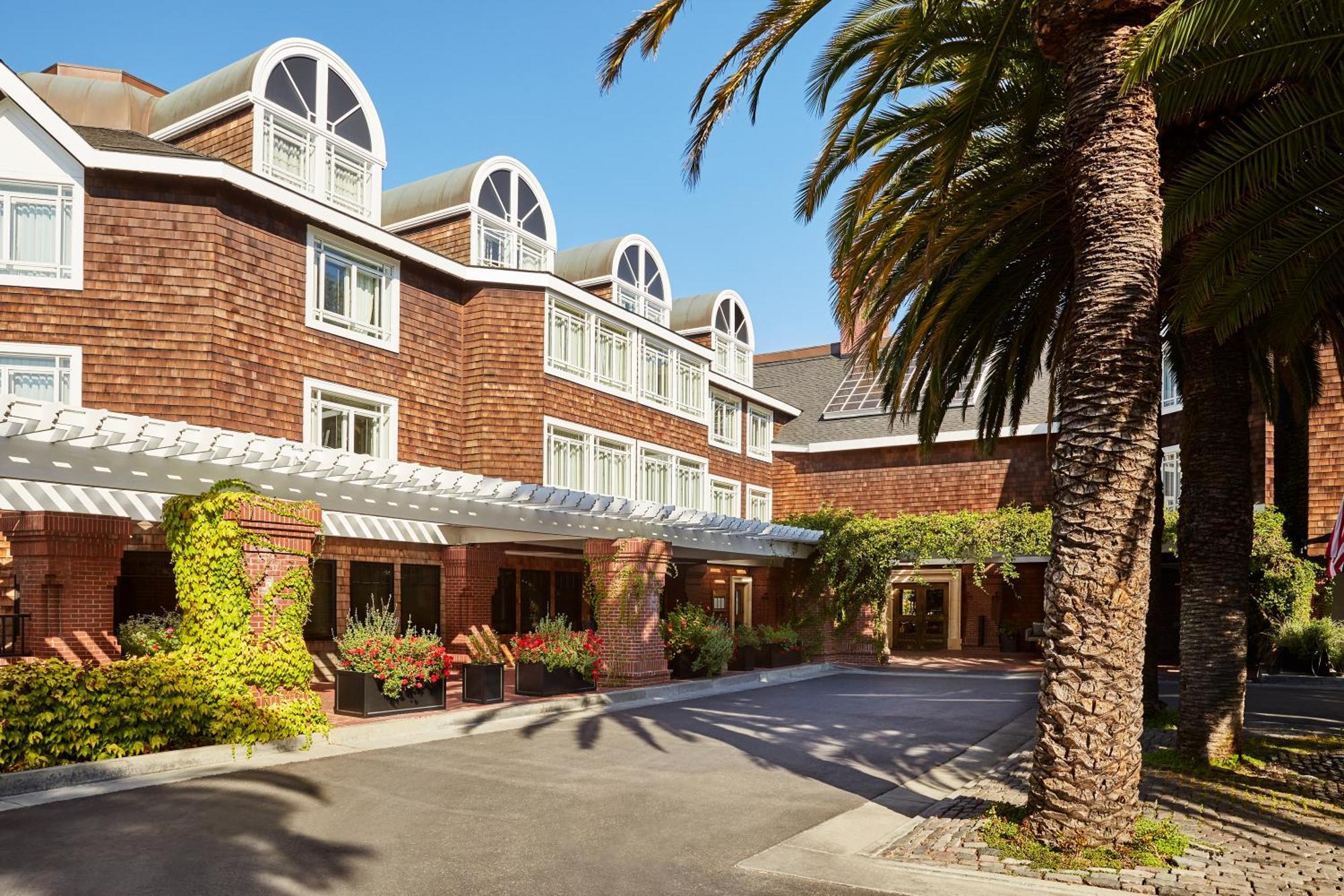 The Stanford Park Hotel Menlo Park Exteriér fotografie