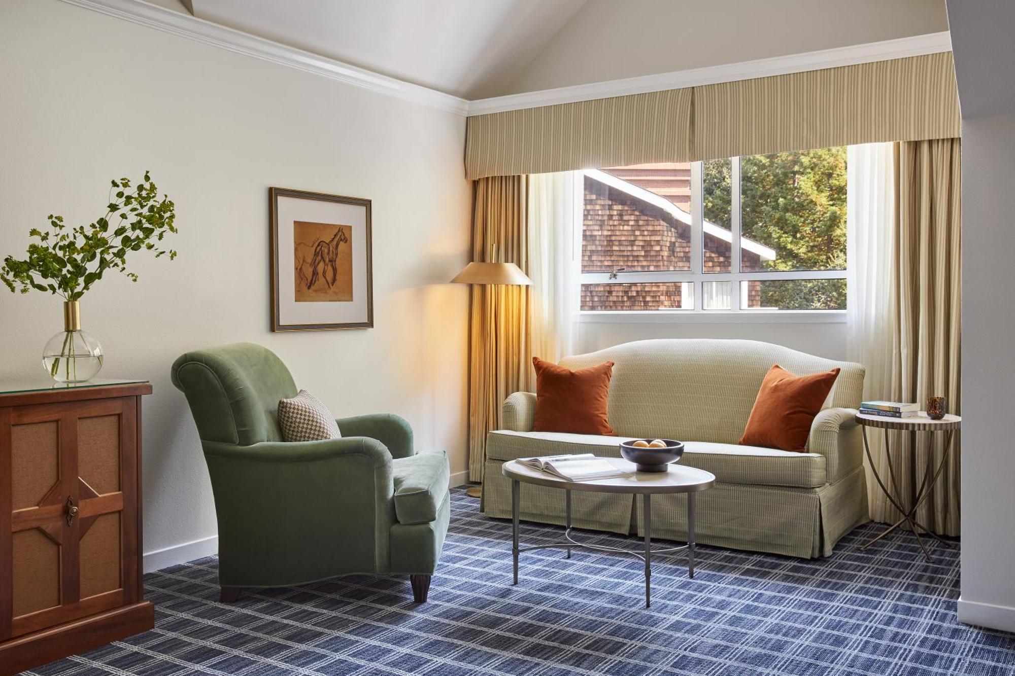 The Stanford Park Hotel Menlo Park Exteriér fotografie