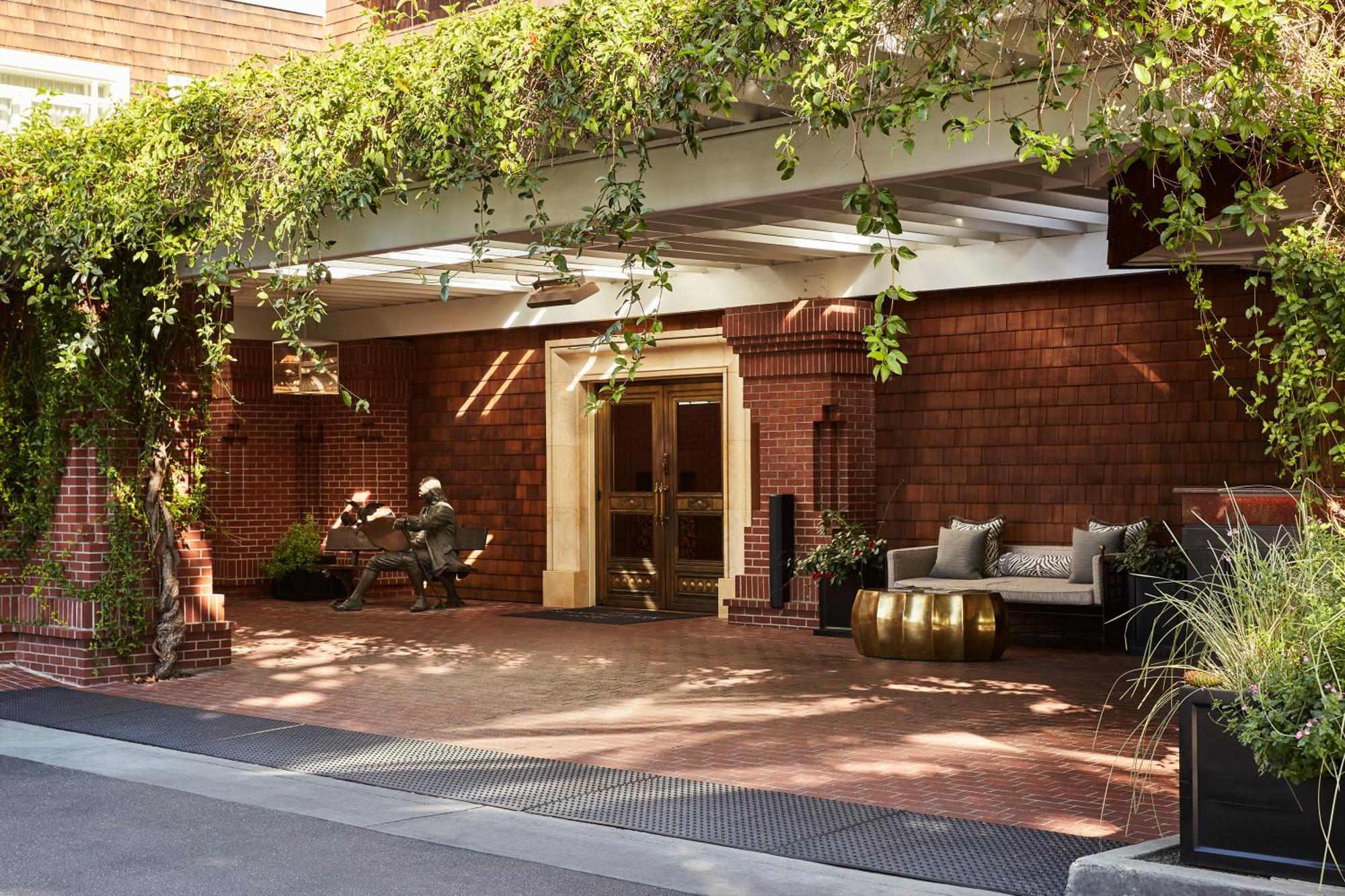 The Stanford Park Hotel Menlo Park Exteriér fotografie